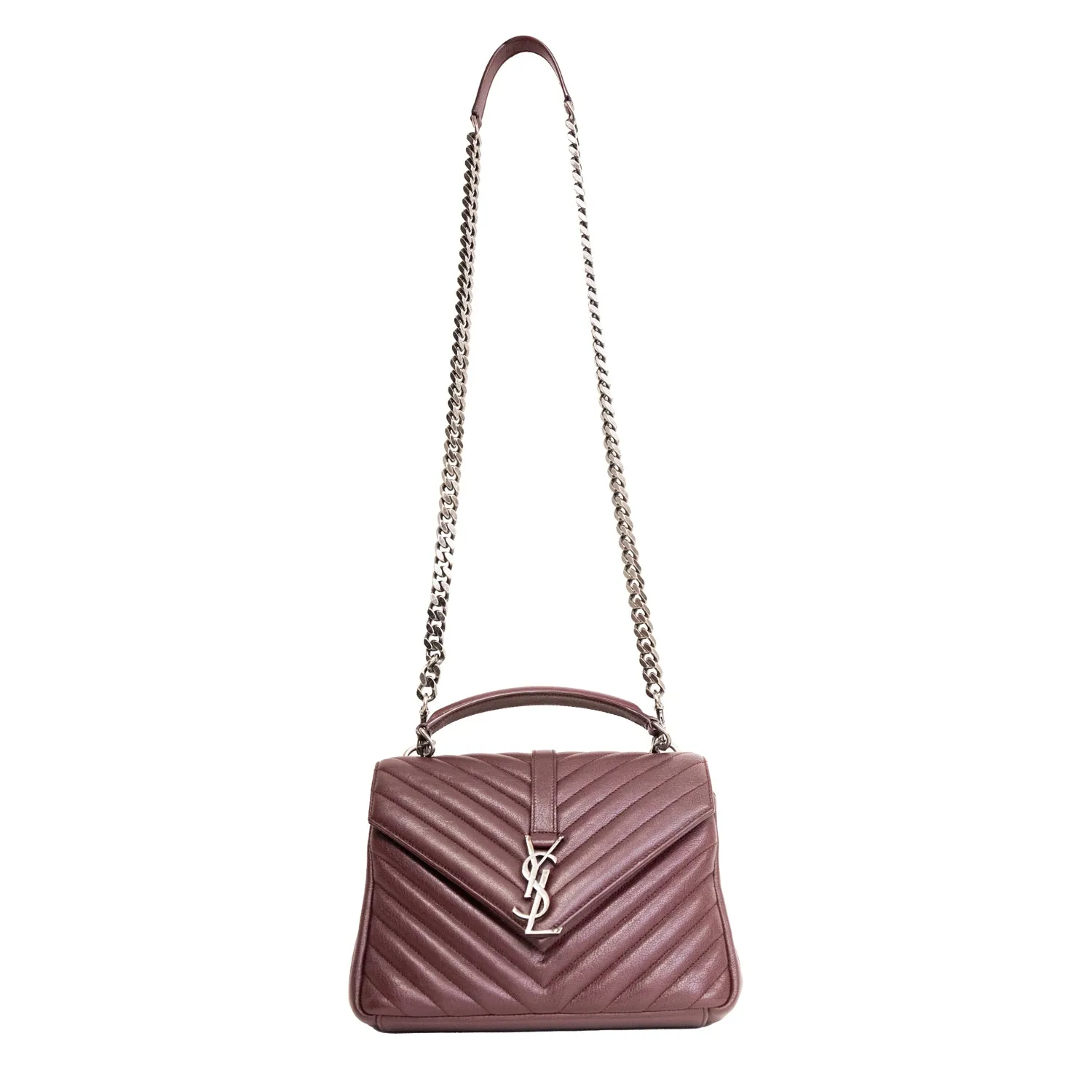 Pre-Owned Yves Saint Laurent Medium College Bag