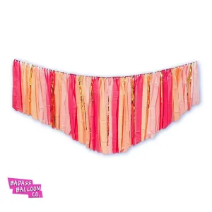 Pretty in Pink Badass Hanging Fringe