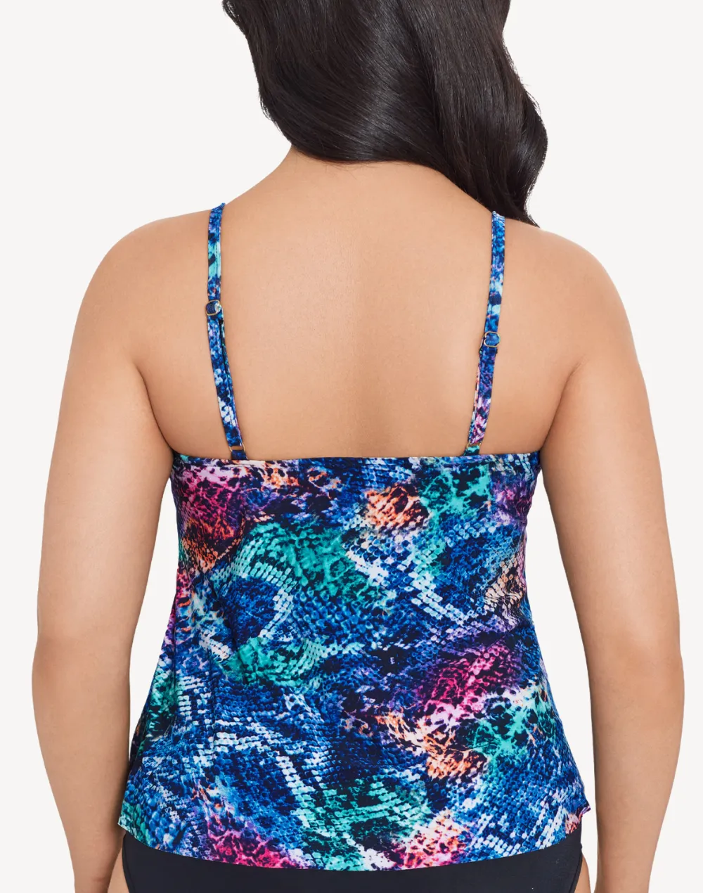Primsatic Python Ronnie Tankini Top