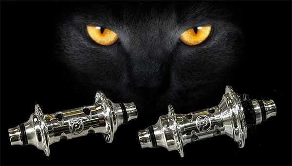 PROFILE MINI "CATS EYE" POLISHED LIMITED EDITION HUBSET - RHD