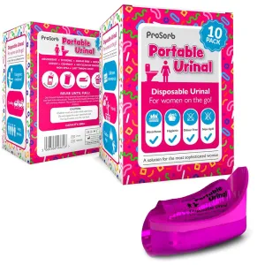 Prosorb Disposable/Portable Urinal Female x 10