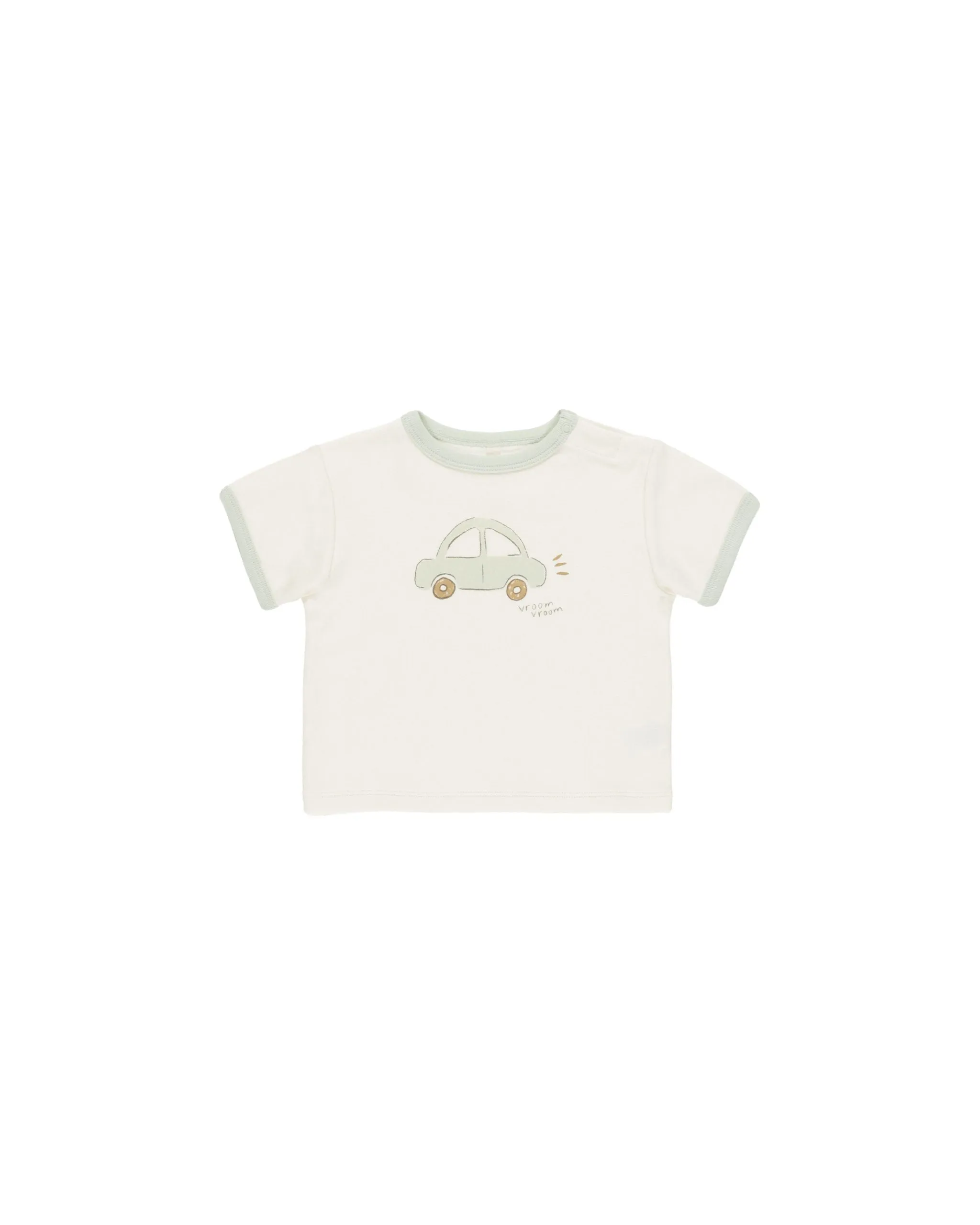 Quincy Mae - Ringer Tee - Car