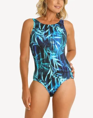Rainforest High Neck Mastectomy One Piece