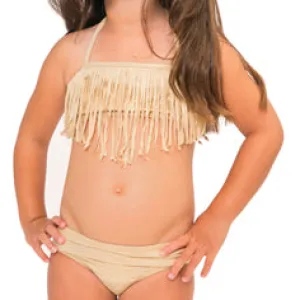 RAYITO DE SOL - Fringe Bandeau Top Bikini