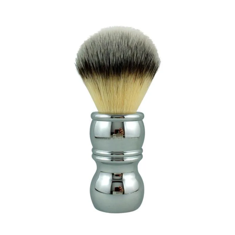 RazoRock Chrome Plissoft Synthetic Shaving Brush 24mm