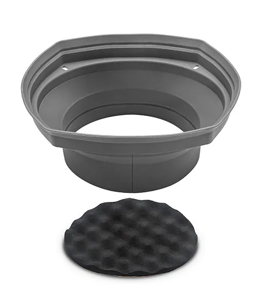 Recoil SPB69 6X9” Car Speaker Baffle Kits Foldable Silicone with Egg Crate Foam 2pcs