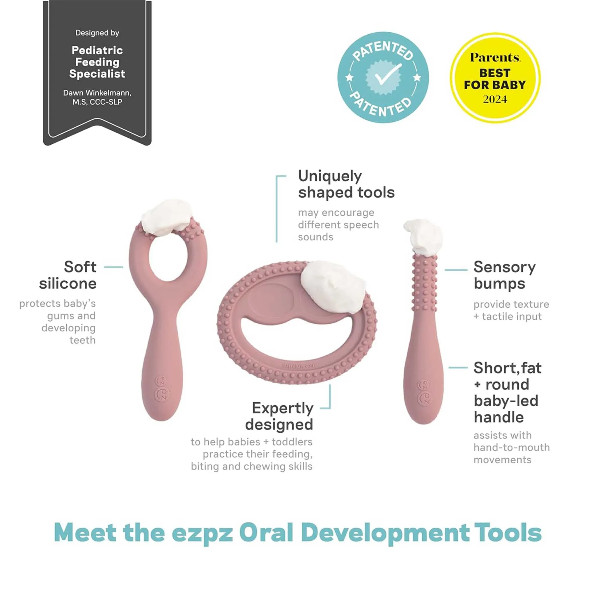 relove ezpz Oral Development Tools (3-pack)