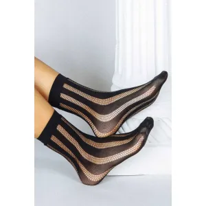 Reseau Fishnet Ankle Sock | Tailored Union