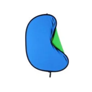 Reversible Chromakey Green And Blue Popup Backdrop 1.5m x 2.1m
