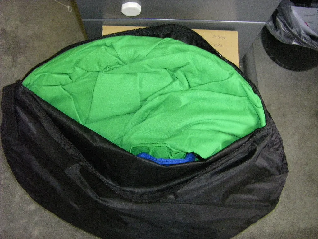 Reversible Chromakey Green And Blue Popup Backdrop 1.5m x 2.1m