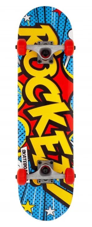 Rocket Popart Mini Complete Skateboard - 7.5"