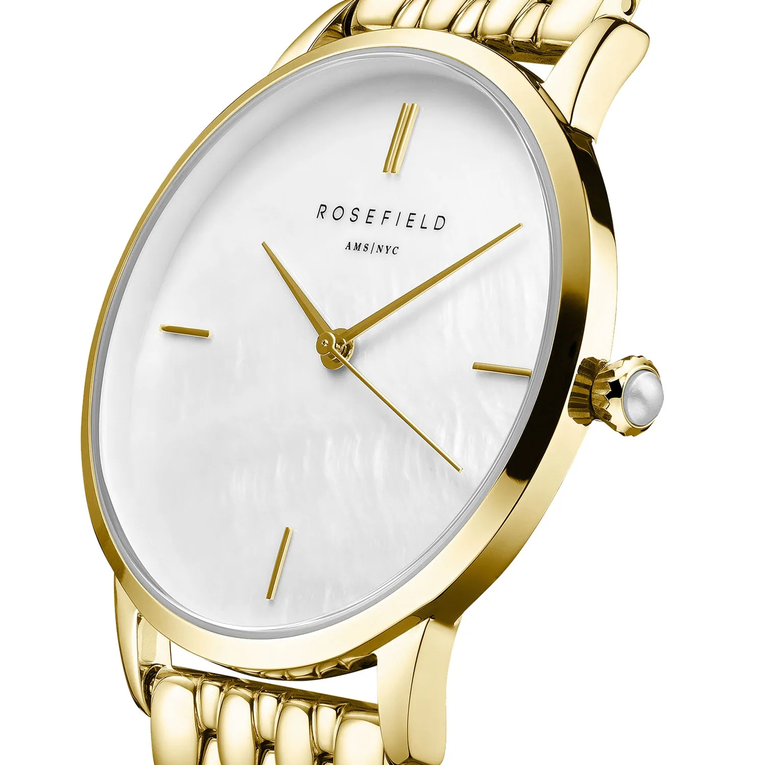 Rosefield Pearl Edit GoldLadies Watch