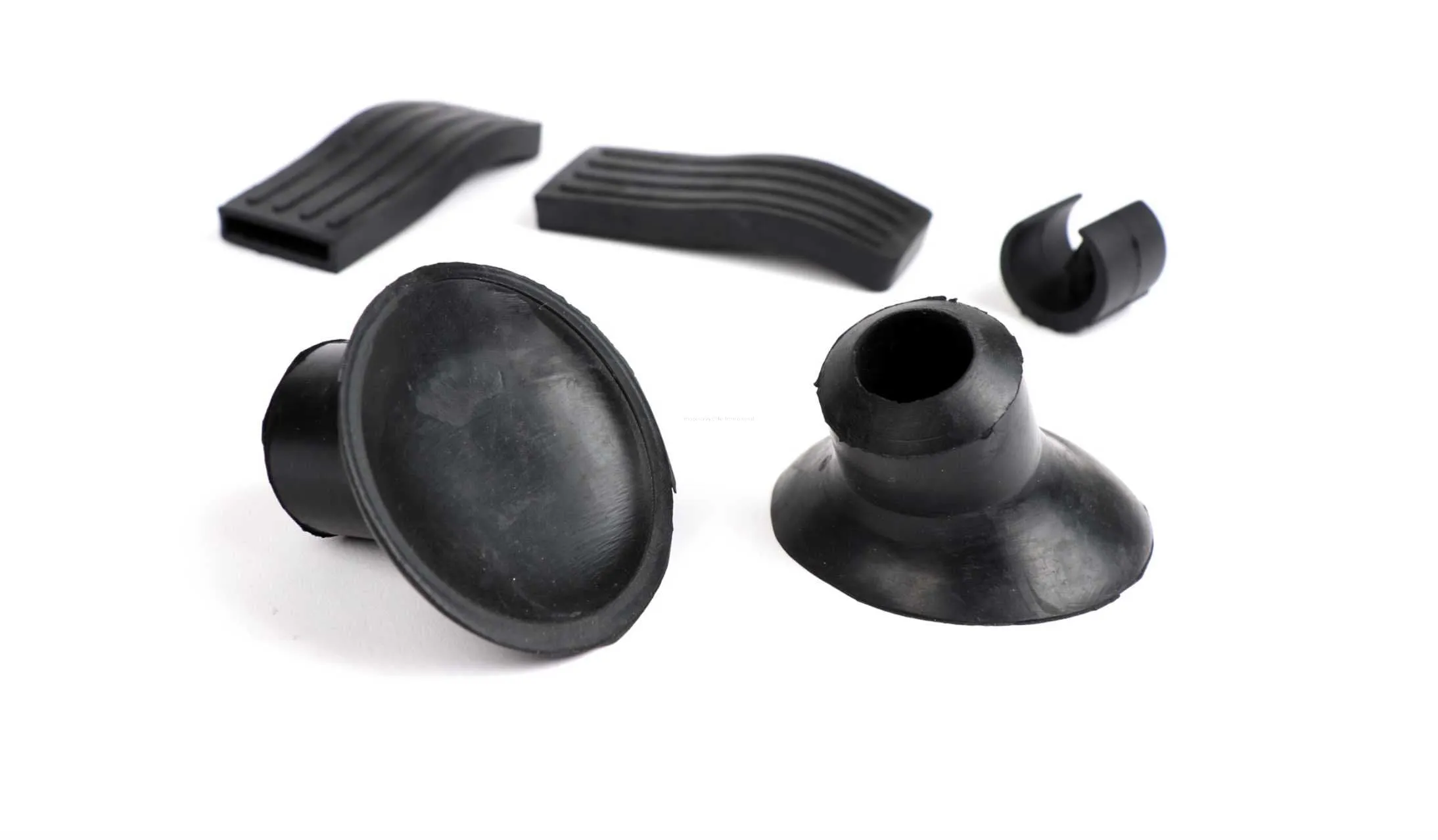 Rubber parts set foldable luggage carrier front | Vespa Smallframe/ Largeframe/ GTS/GTV
