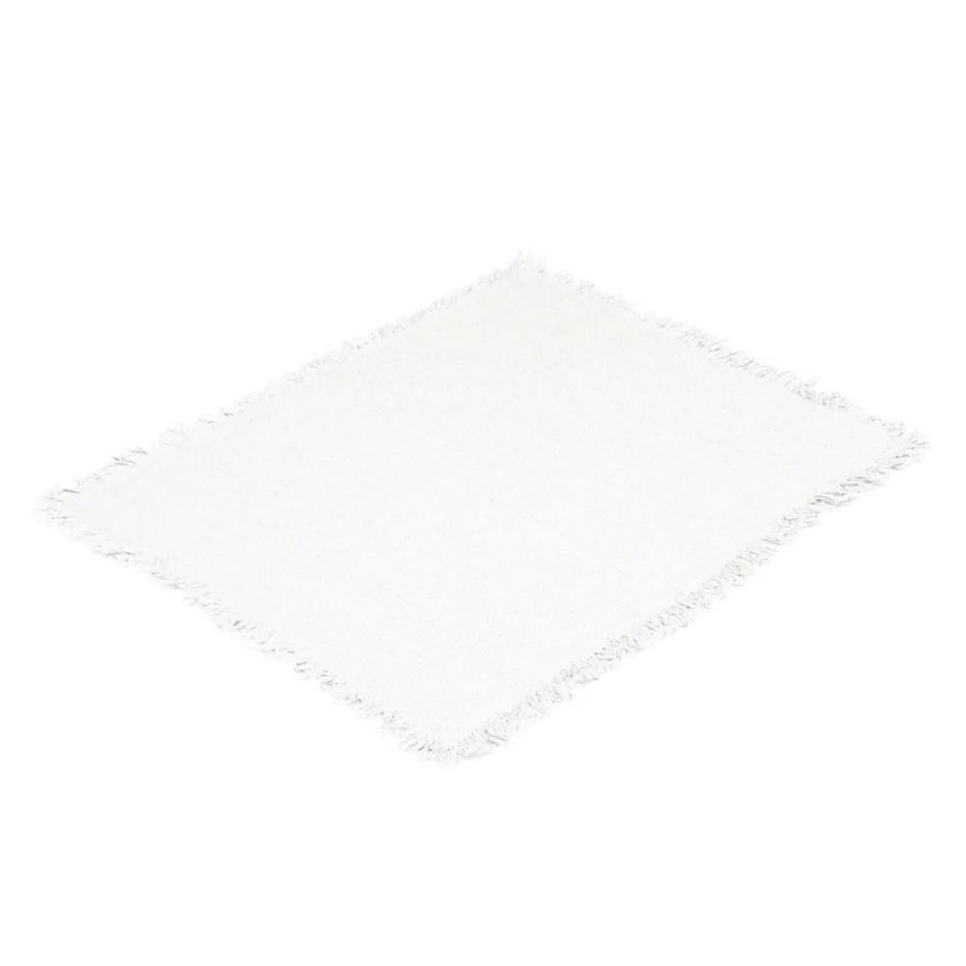 Rustic 100% Linen Placemat with Fringe