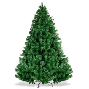 Árvore De Natal Artificial Tamanho Grande Com Suporte De Metal Decoração Natalina