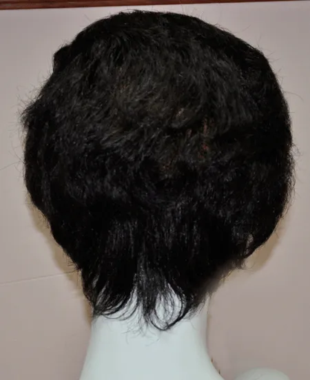RX SPKS  100% Hand tied,Lite Weight,Fine Monofilamant & Lace Prosthetic Wig