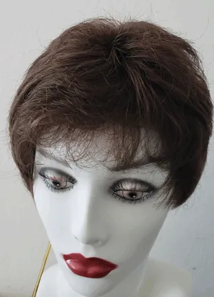 RX SPKS  100% Hand tied,Lite Weight,Fine Monofilamant & Lace Prosthetic Wig