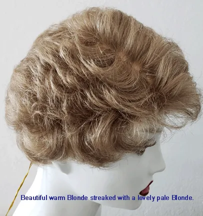 RX SPKS  100% Hand tied,Lite Weight,Fine Monofilamant & Lace Prosthetic Wig