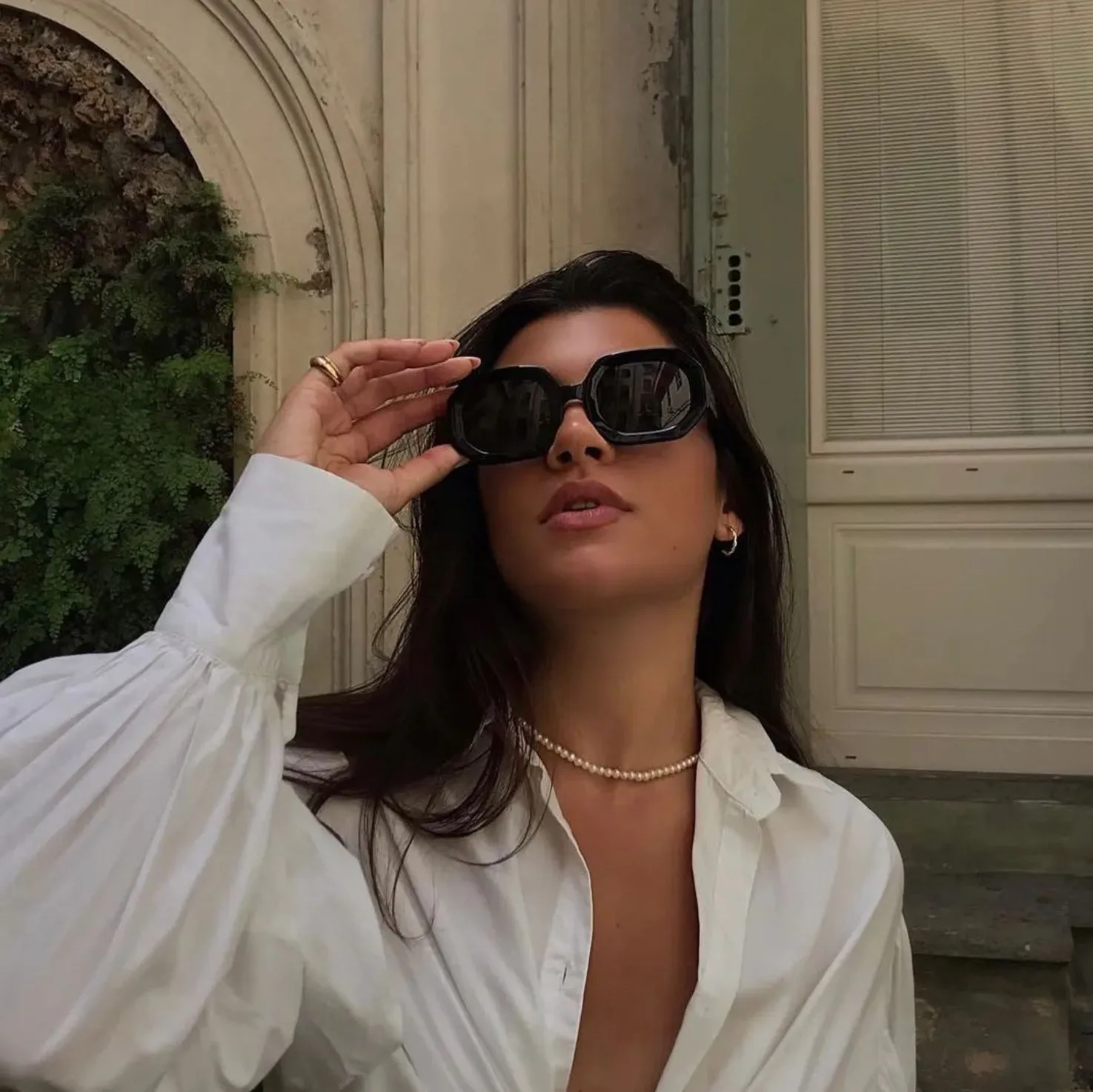 SAGENE BLACK SUNGLASSES