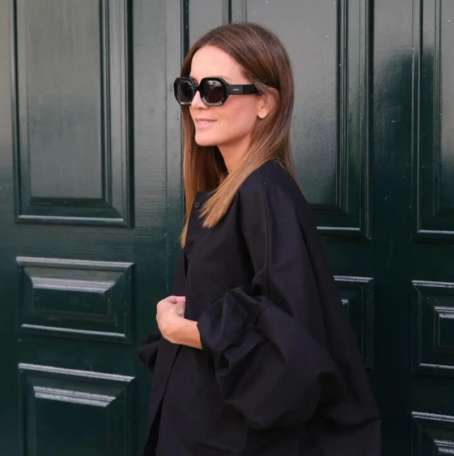SAGENE BLACK SUNGLASSES