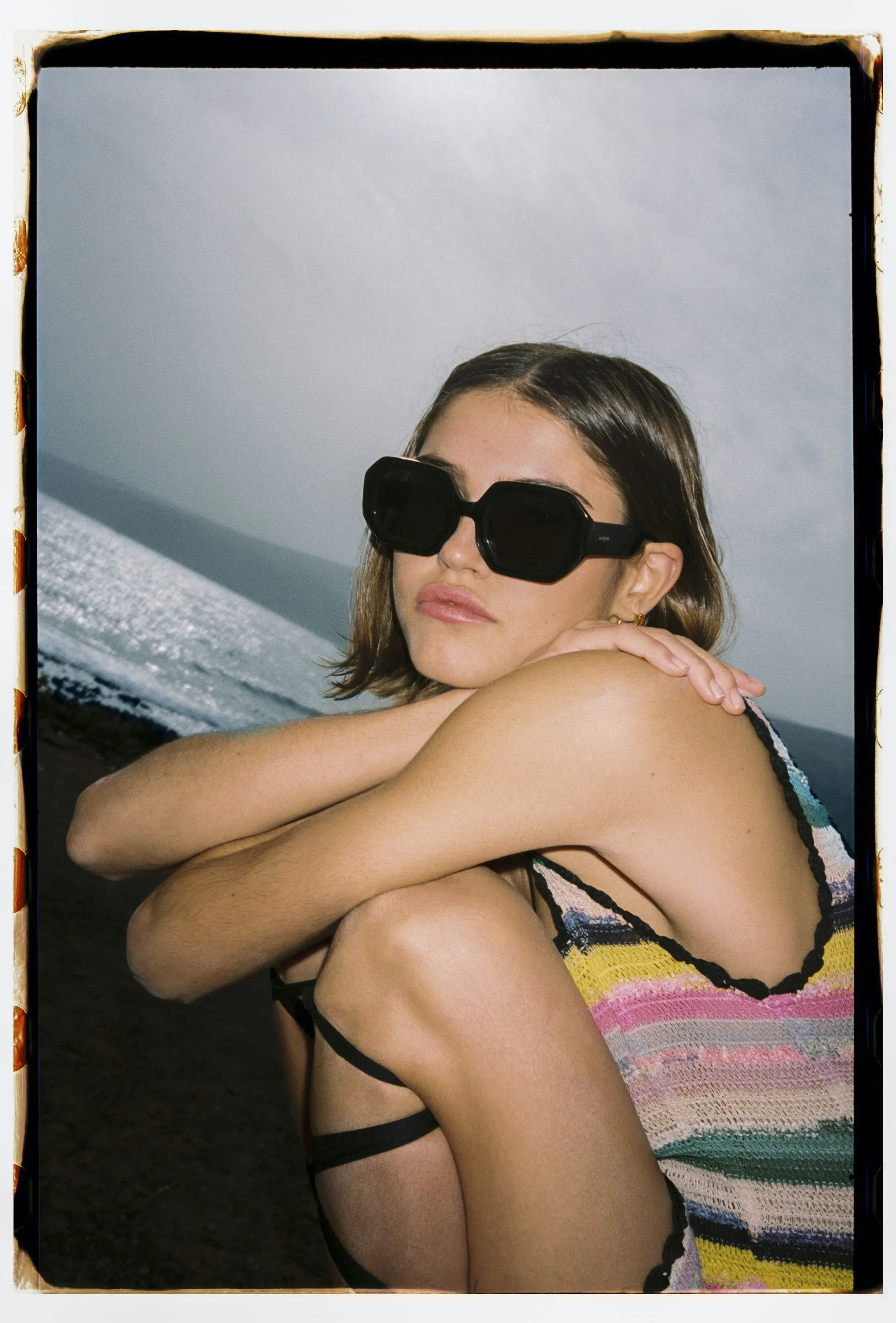 SAGENE BLACK SUNGLASSES