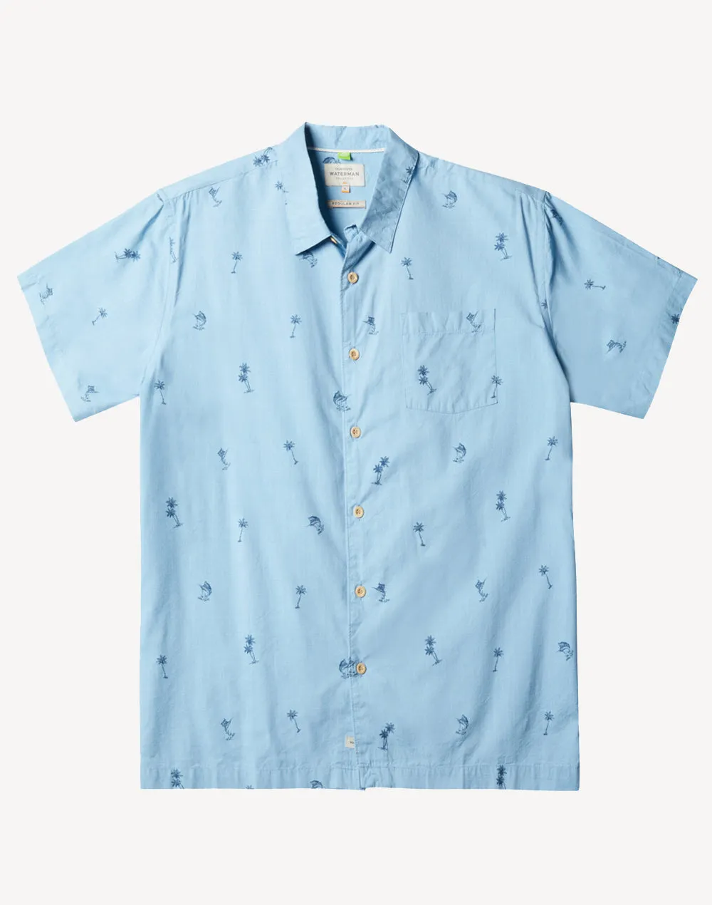 Sail Palm Short Sleeve Shirt