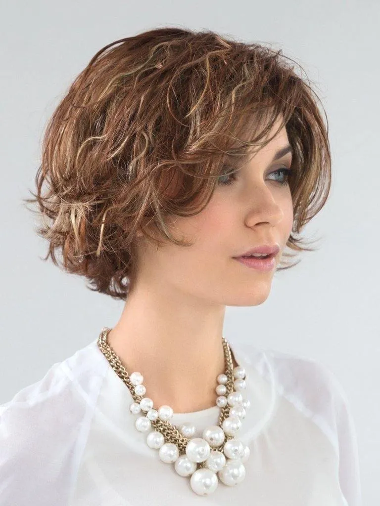 SCARLETT - WAVY BOB - Mono Top lace front wig