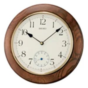 Seiko Wooden Wall Clock
