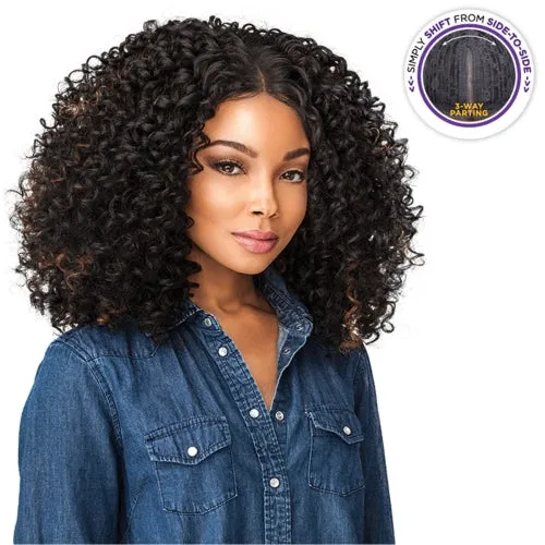 SENSATIONNEL SYNTHETIC LACE FRONT WIG EMPRESS EDGE CURLS KINKS & CO THE SHOW STOPPER