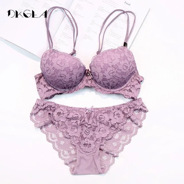 Sexy Push Up Bra Set