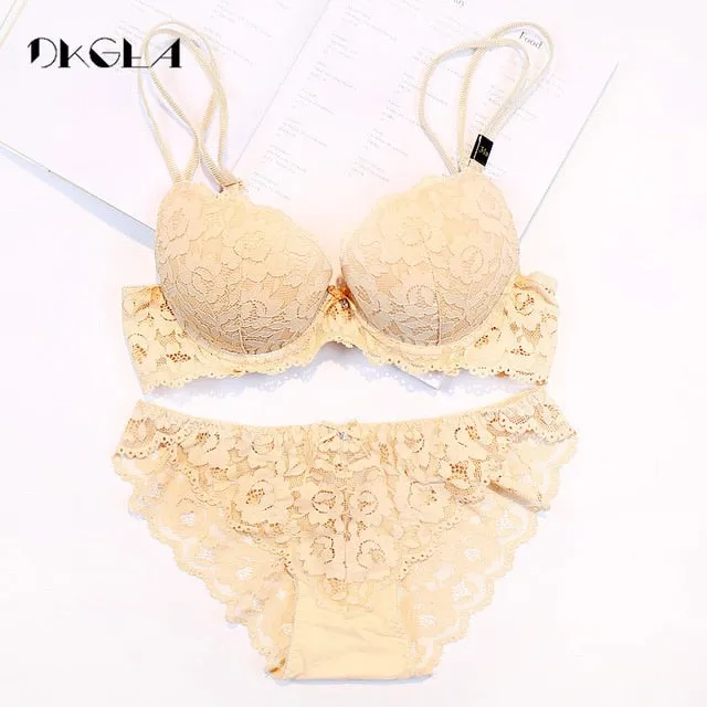 Sexy Push Up Bra Set