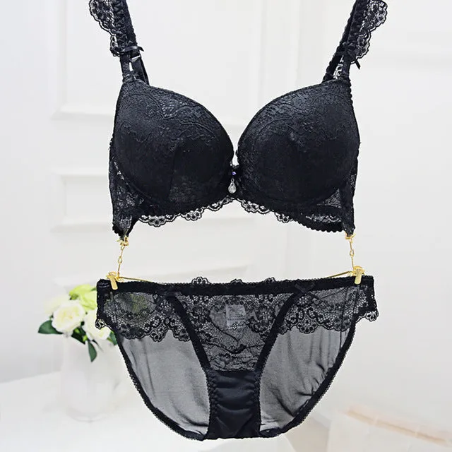 Sexy Push Up Bra Set