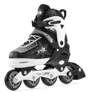 SFR Pulsar Kids Adjustable Inline Skates Silver