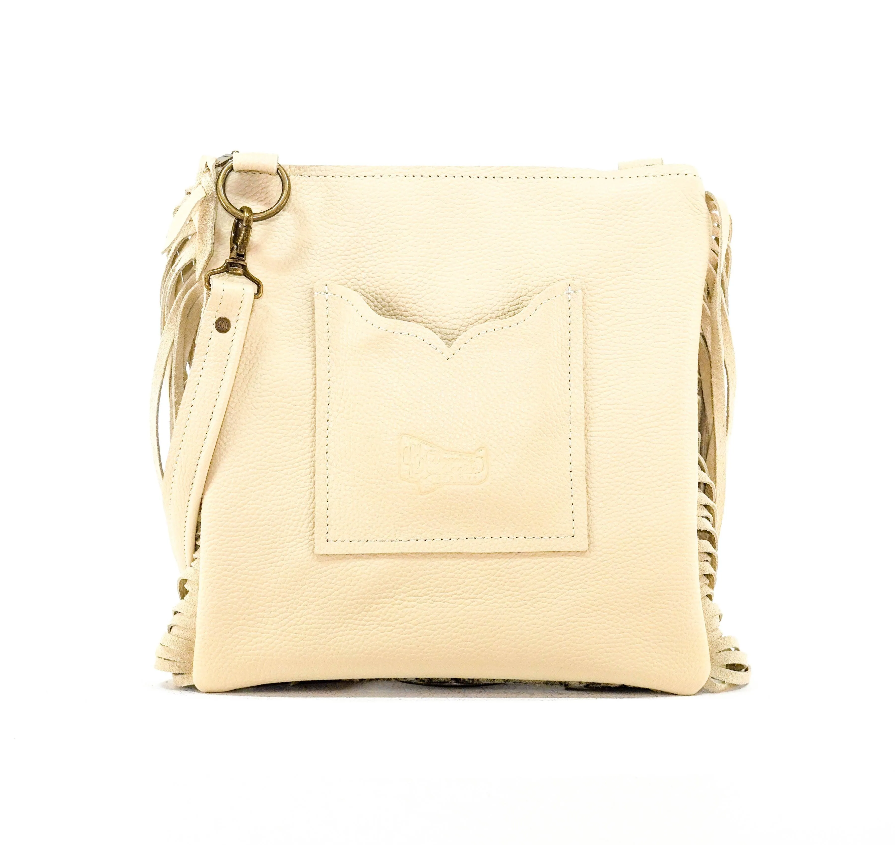Shania - Black & White w/ Ivory & Brown Dallas Tool