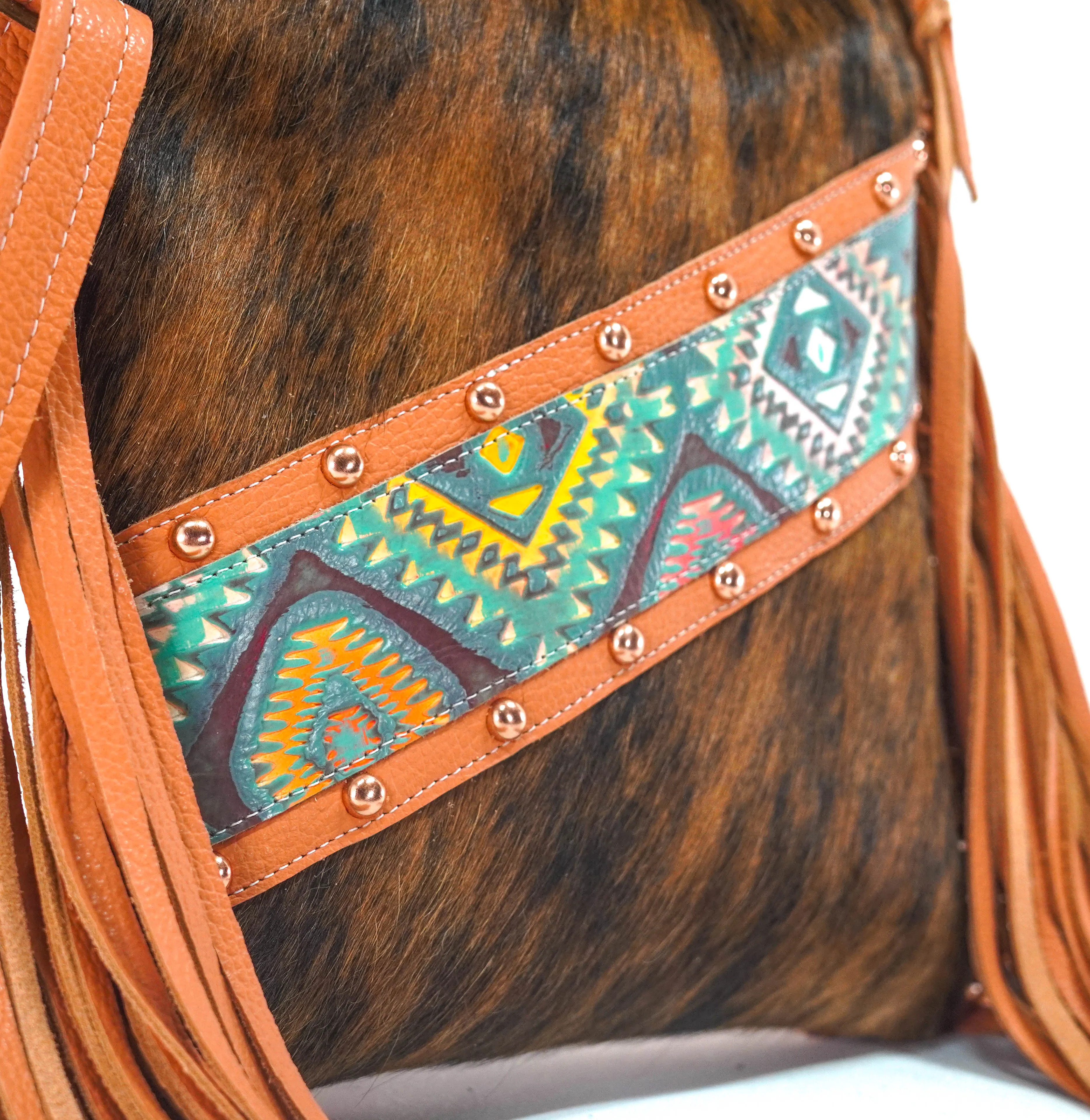 Shania - Brindle w/ Rainbow Aztec