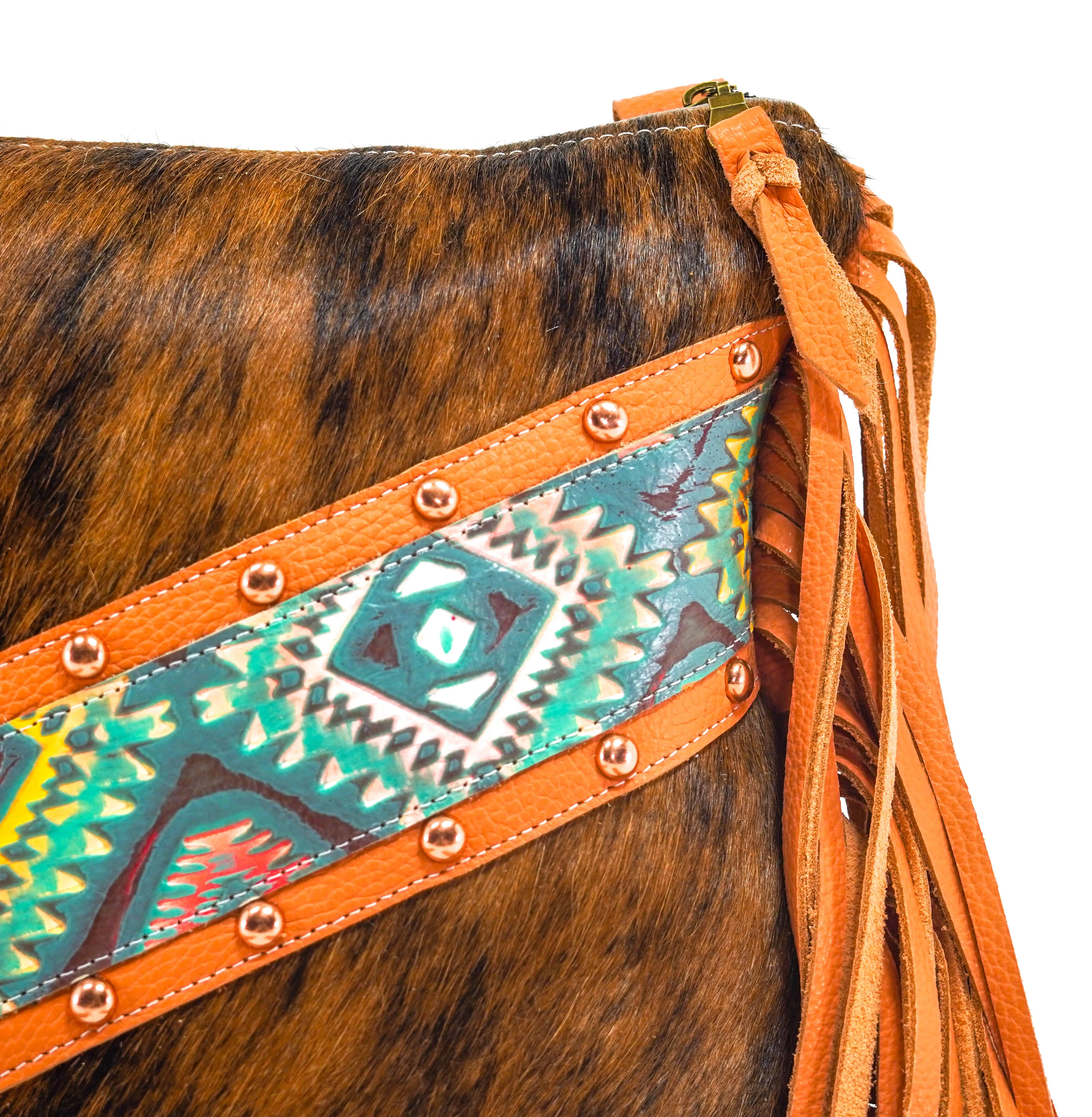 Shania - Brindle w/ Rainbow Aztec