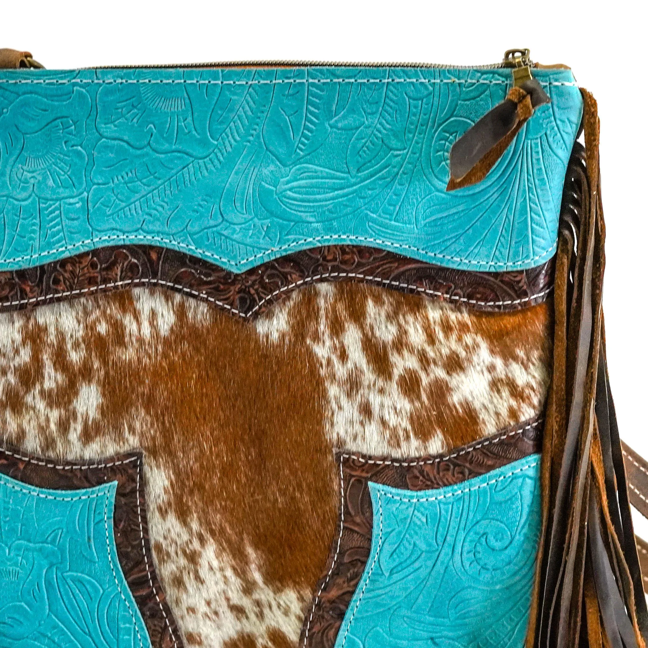 Shania - Longhorn w/ Turquoise Denver Tool