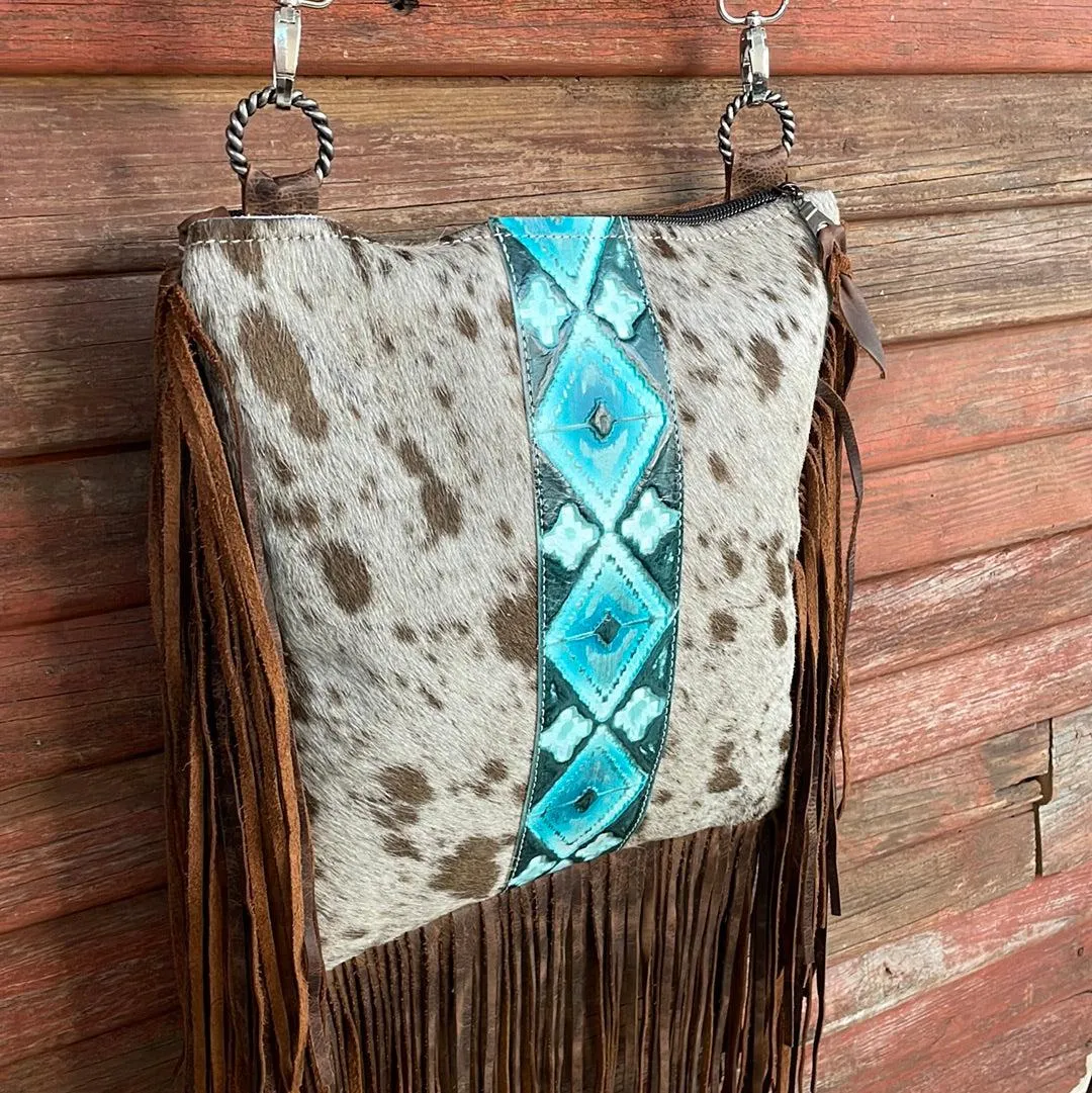 Shania - Longhorn w/ Turquoise Matrix Navajo