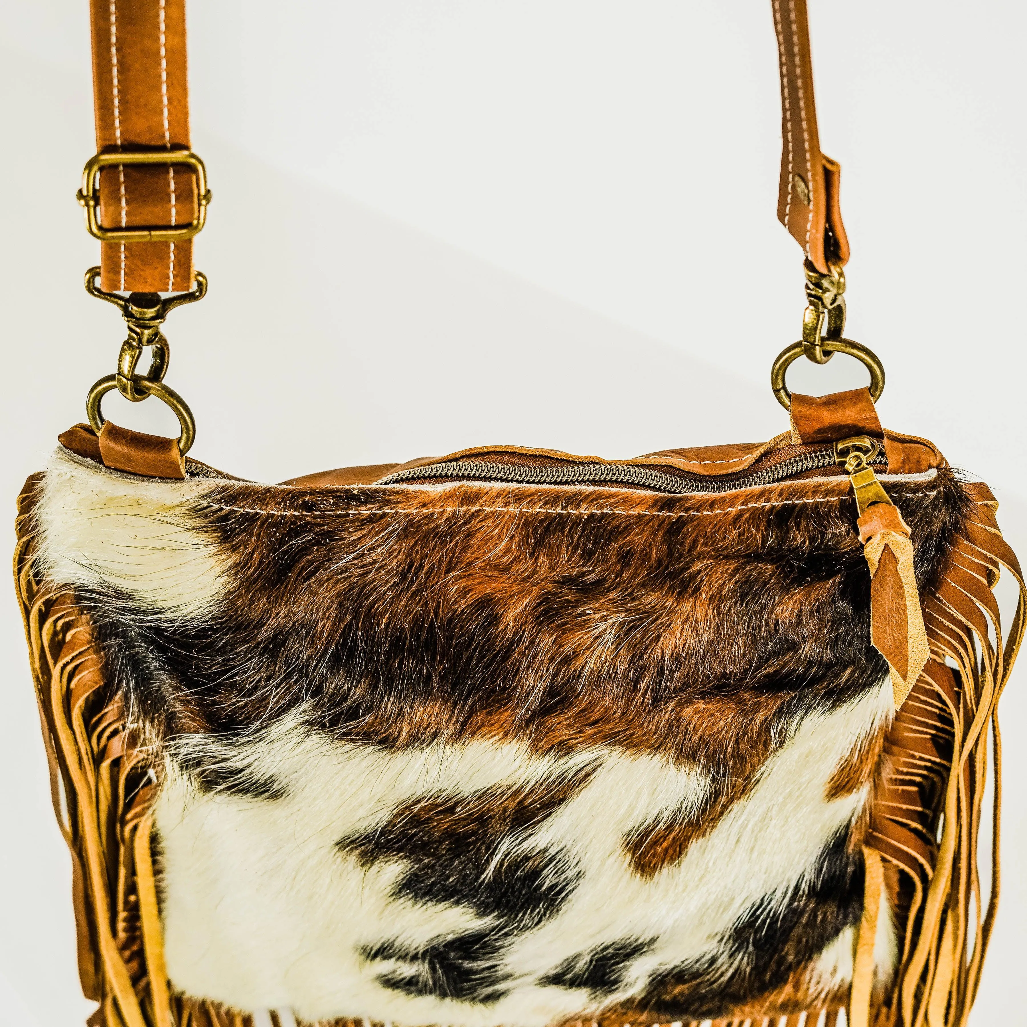 Shania (unlined) - Tricolor Hide w/ No Embossed
