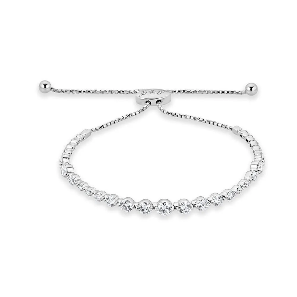 Shared Prong Adjustable Bracelet