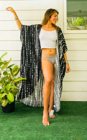 Shibori Tie Dye Cover Up
