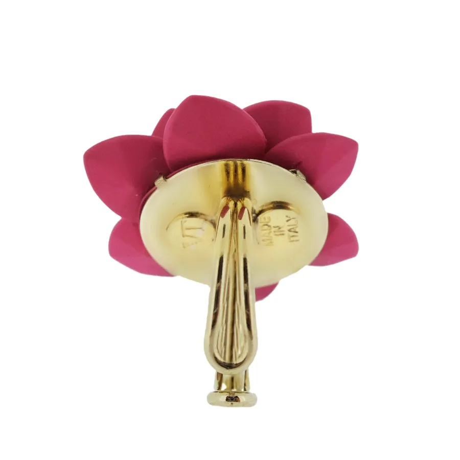 Sicilian Bougainvillea Hot Pink Lily Silk Effect - Adjustable ring