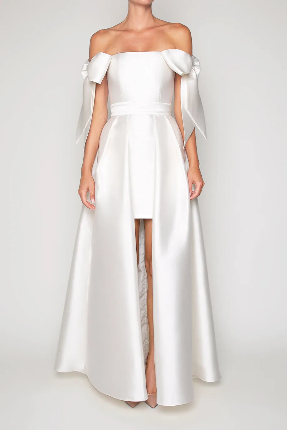 Silk and Wool Convertible Skirt