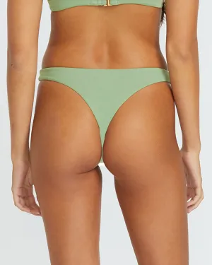 Simply Seamless Tiny Bikini Bottom - GRASS GREEN