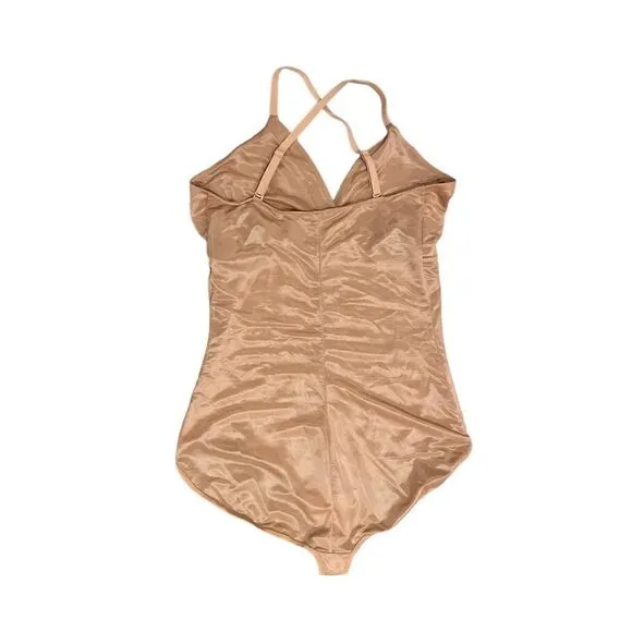 SKIMS Barely There Shapewear Briefs Bodysuit in Clay Size XL NWOT