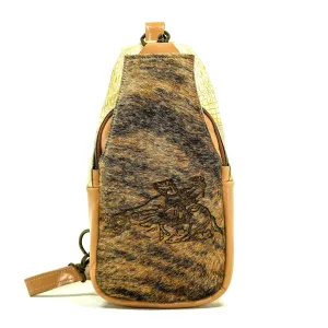 Sling Bag - Brindle w/ Engraving