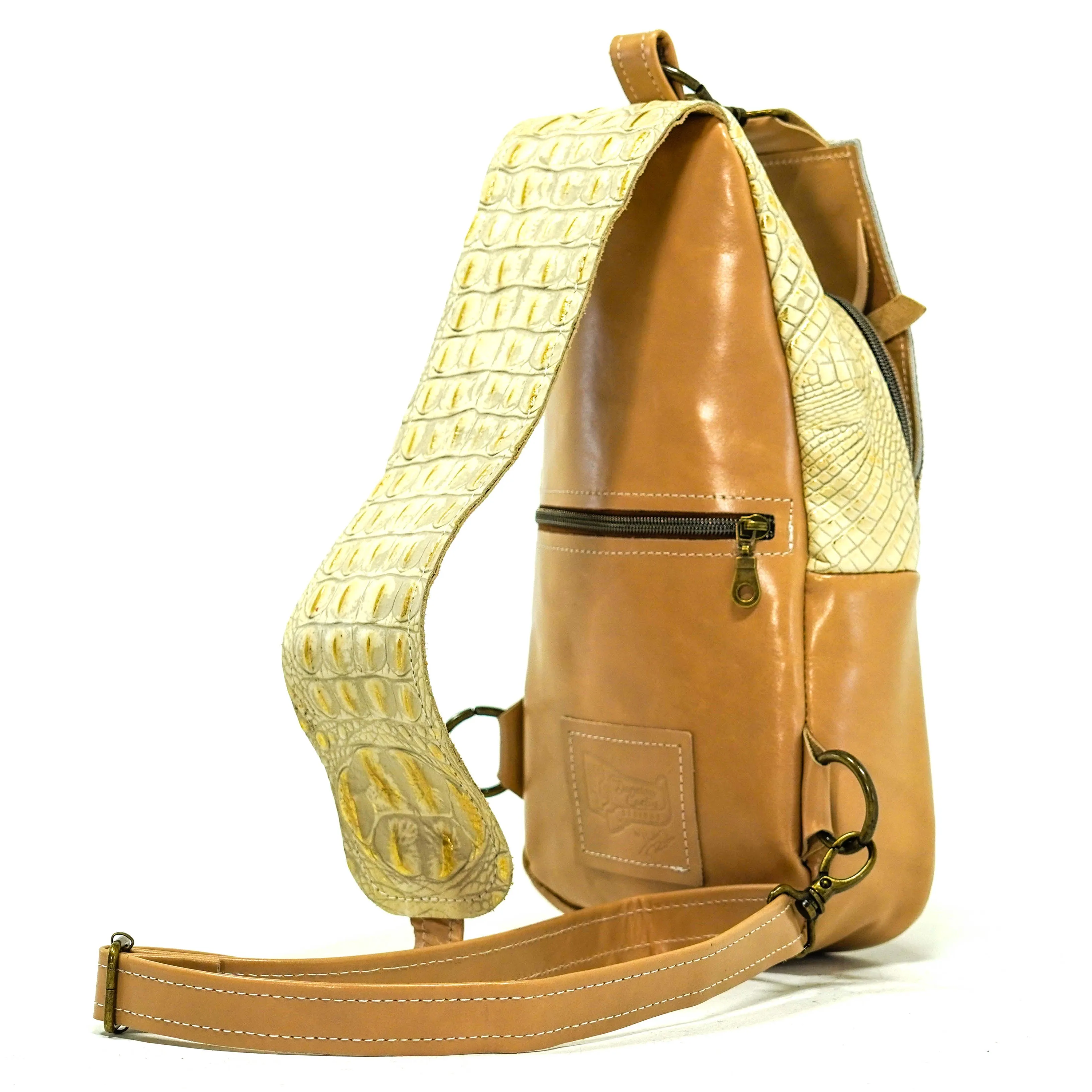 Sling Bag - Brindle w/ Engraving
