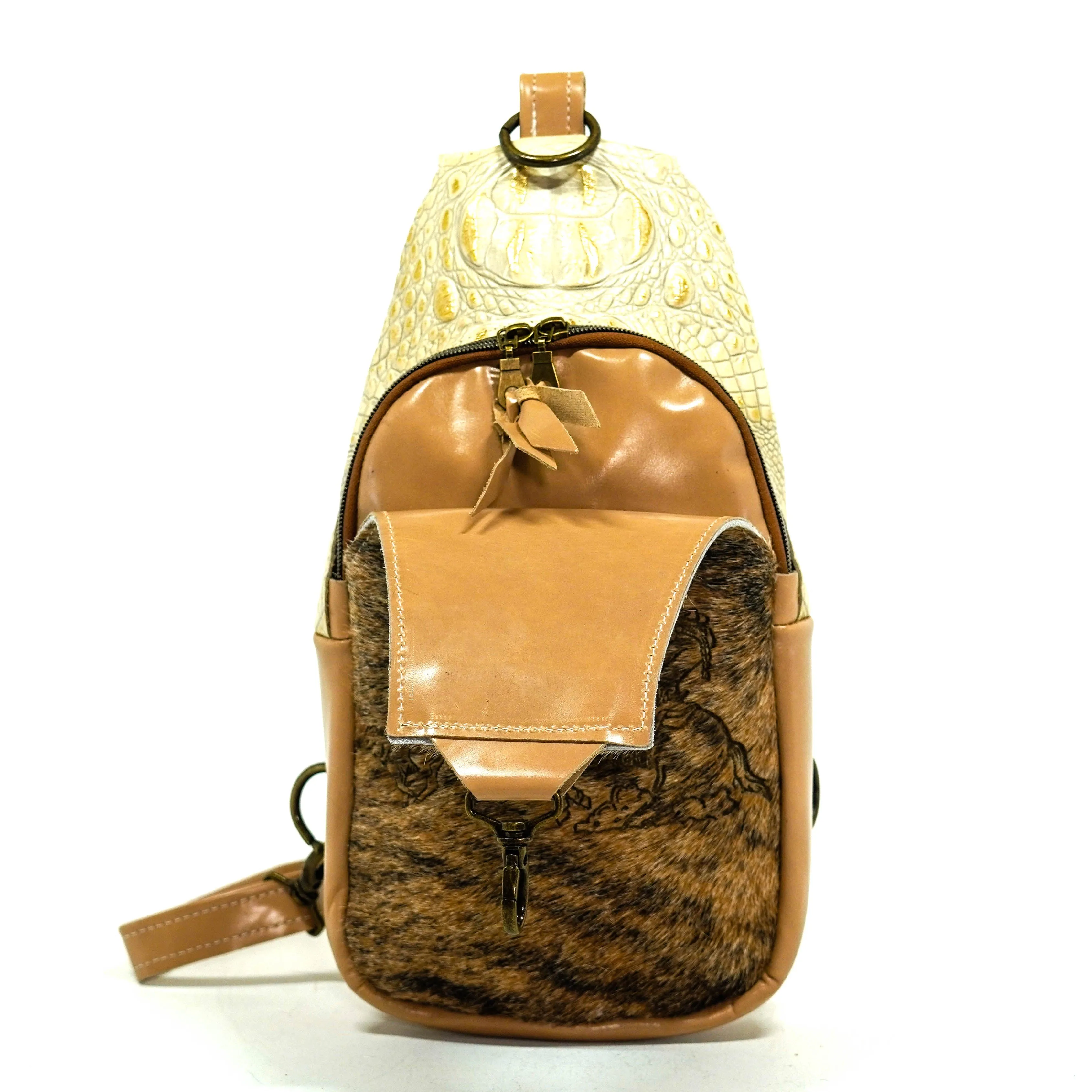 Sling Bag - Brindle w/ Engraving