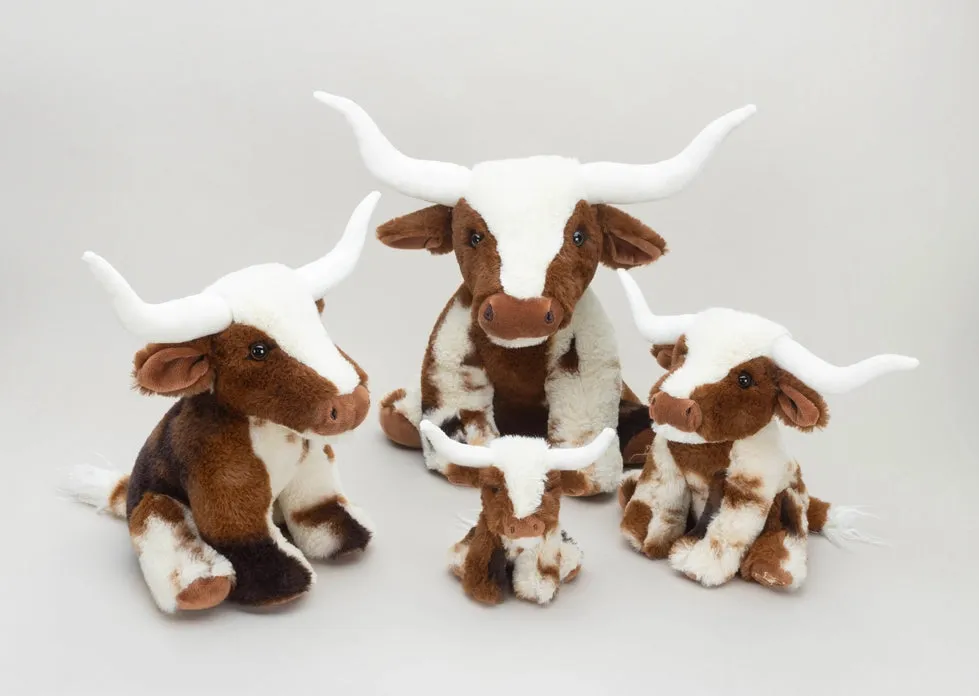 Small Longhorn Plush Toy