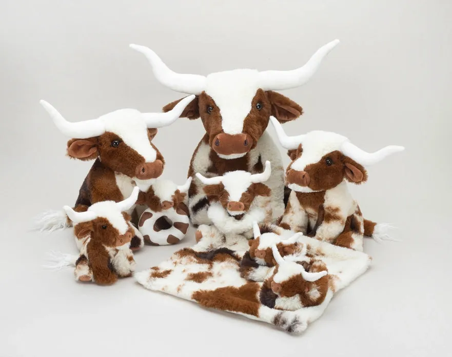 Small Longhorn Plush Toy